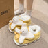 Whimsical Duck Plush Winter Slippers