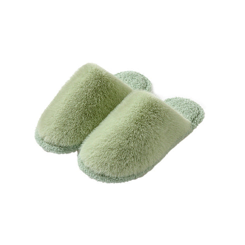 Fuzzy Cocoon Closed-Toe Slippers