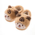 Fuzzy Cartoon Character Toddler Slippers