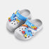 Puzzle Puppy Toddler Beach Clogs