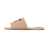 Trendy Letter X Stitched Slides
