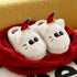 Party Hat Kitty Plush Slippers