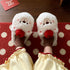 Apple Bear Plush House Slippers