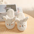 Fuzzy Rabbit Ear Indoor Slippers