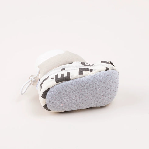 Cozy Puffy Patterned Infant Boots