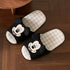 Plaid Mouse Ear Indoor Slides