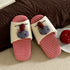 Plump Mushroom Plaid House Slides