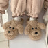 Puppy Plush Home Slippers