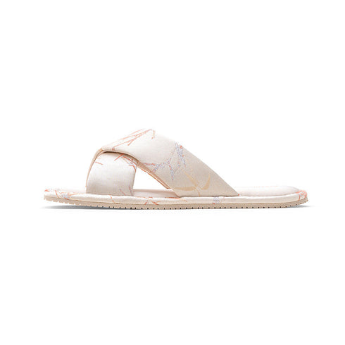 Silky Bamboo Leaf Lounge Slides