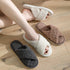 Loopy Crossband Lounge Slippers