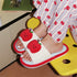 Smiley Apple Stripe Home Slides