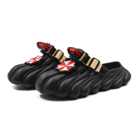 Sci-Fi Glowing Alert Chunky Clogs