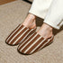 Slim Stripe Contrast Home Slippers