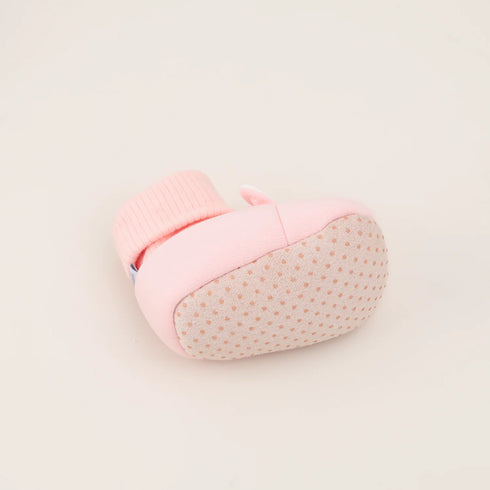 Soft Knit Bunny Sock Boots