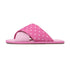 Polka Dot Crisscross Soft Slides