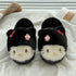 Whiskered Kitty Plush Indoor Slippers