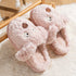 Whimsical Puppy Face Plush Slippers