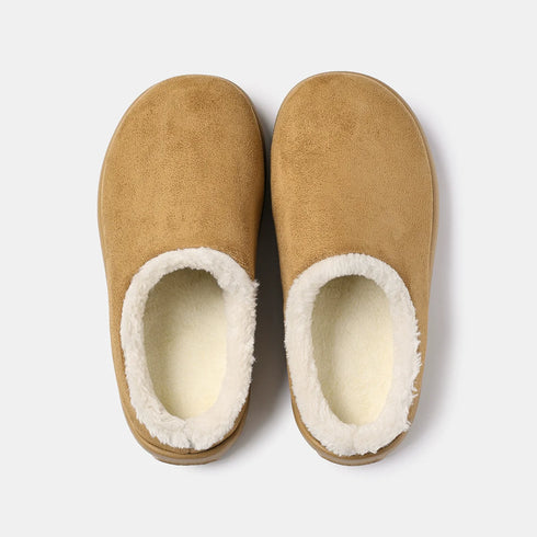 Snug Suede Winter Home Slippers