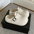 Chunky Buckle Strap Platform Clogs