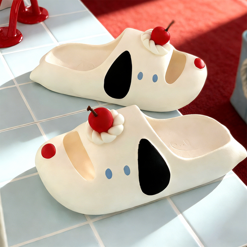 Playful Cherry Puppy Foam Slides