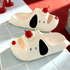 Playful Cherry Puppy Foam Slides