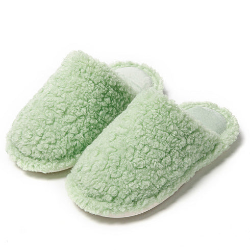 Pillow-Soft Sherpa Home Slippers
