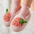 Plush Strawberry Patch Indoor Slippers