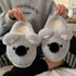 Koala Snout Plush Slippers