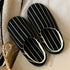 Slim Stripe Contrast Home Slippers