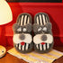 Schnauzer Pup Plush House Slippers