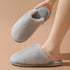Fuzzy Cocoon Closed-Toe Slippers