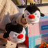 Fuzzy Penguin Character Plush Slippers