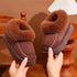 Snuggly Fur Cuff Winter Slippers