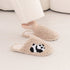 Cozy Sherpa Panda House Slippers