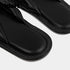 Prowling Panther Puffy Strap Flip Flops