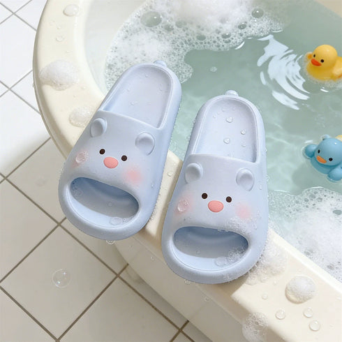Squishy Bear Ear Cloud Slides