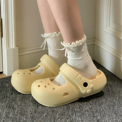 Chunky Cloud Mary Jane Clogs