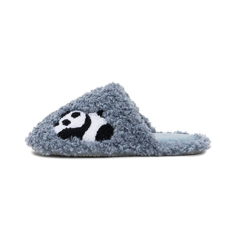 Cozy Sherpa Panda House Slippers