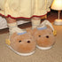 Sleepy Bear Plush Home Slippers