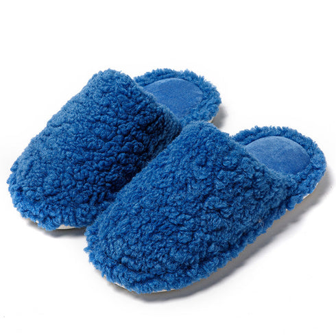 Pillow-Soft Sherpa Home Slippers