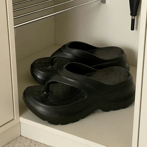 Chunky Cloud Sole Vacation Flip Flops