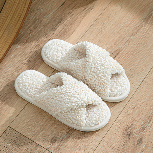 Loopy Crossband Lounge Slippers