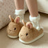 Hop Around Bunny Face Slippers