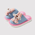 Funny Dog Checkered Warm Slippers