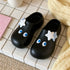 Whimsical Star Face Platform Clogs