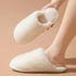 Fuzzy Cocoon Closed-Toe Slippers