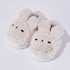 Cozy Bunny Ear Fuzzy Slippers