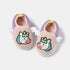Fuzzy Shark Fin Toddler Slippers