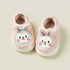Fuzzy Bear Face Kids Slippers