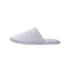 Sleek Piped Closed-Toe Slippers